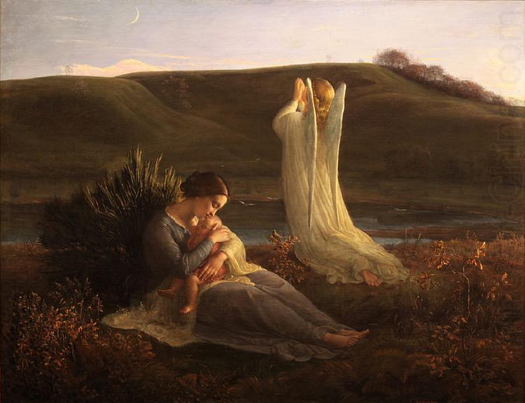 The Angel and the Mother, Louis Janmot